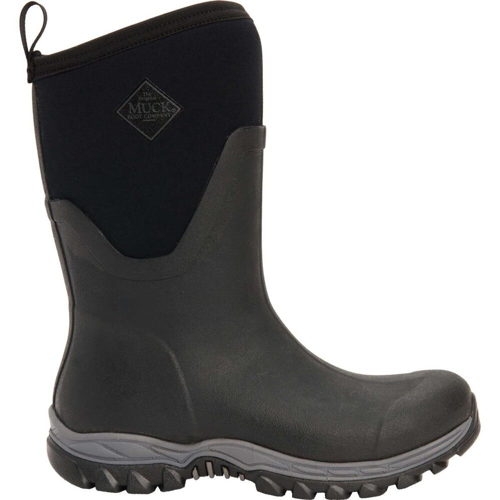 MUCK Women's Arctic Sport II Mid Boot, Black, Size 10(M)
